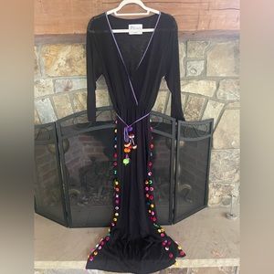 PITUSA MAXI DRESS WITH SIDE SLITS